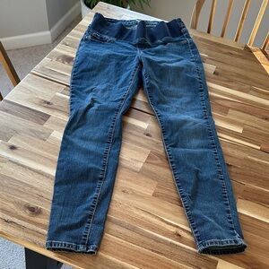 Signature by Levi Strauss Women's Dark Blue Maternity Skinny Jeans